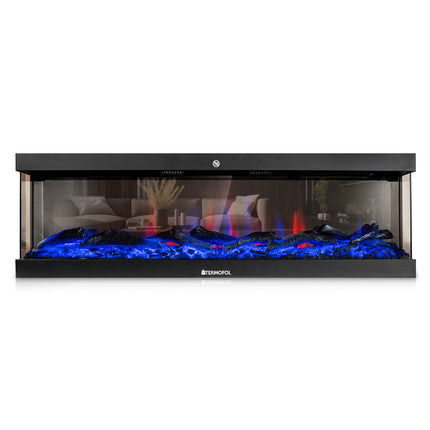 Termofol 1324 electric fireplace - Built-in model