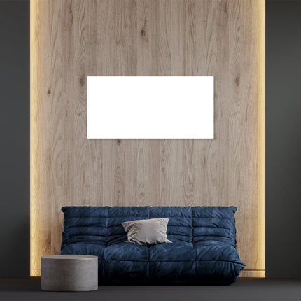 Ecaros Infrared panel white satin glass - 800 Watt