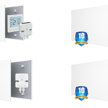 Ecaros Panneau infrarouge métal - 400 Watt