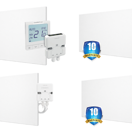 Ecaros Panneau infrarouge métal - 400 Watt