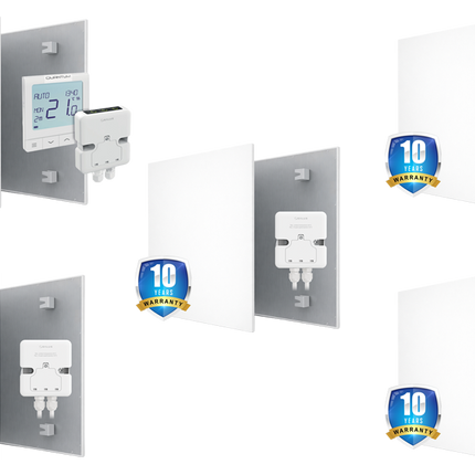 Ecaros Panneau infrarouge métal - 400 Watt