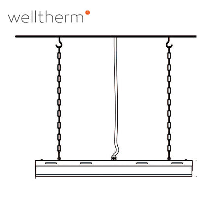 Welltherm Donkerstraler HPI - Industriële Keramische straler