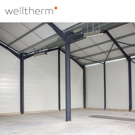 Welltherm Donkerstraler HPI - Industriële Keramische straler