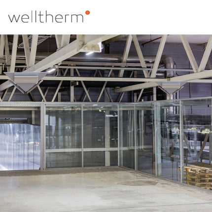 Welltherm Donkerstraler HPPW - Industriële Keramische straler