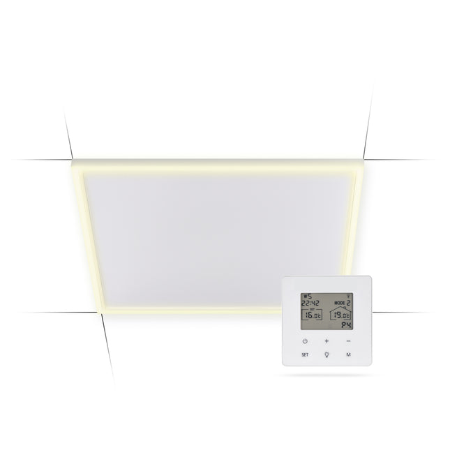 Termofol TF-SP400 infrarood paneel met LED verlichting en thermostaat