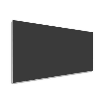 Welltherm Satin black glass infrared panel TA0930