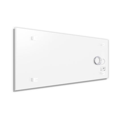 Welltherm Satin white glass infrared panel WS0625