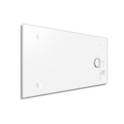 Welltherm Satin white glass infrared panel WS0780