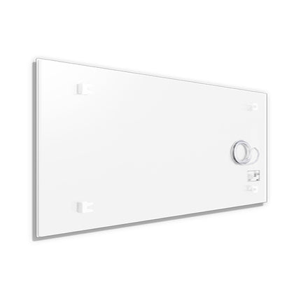 Welltherm Satin white glass infrared panel WS0930