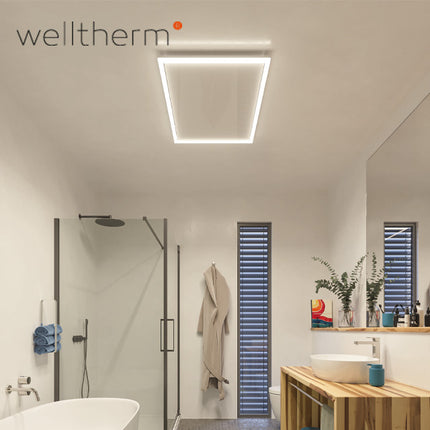 Welltherm LI060060 LED frame for 60 x 60 cm panels