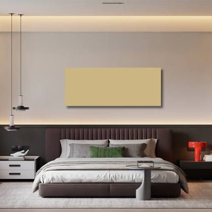 Welltherm PBSA0910 zand beige structuur Infrarood paneel metaal - 910 Watt