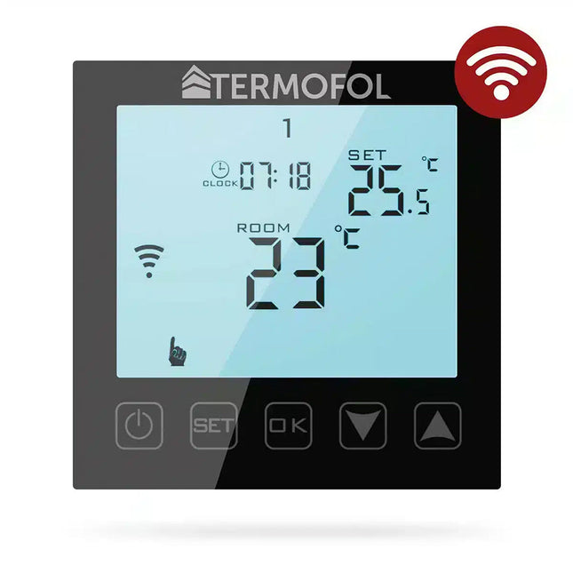 Termofol thermostat TF-WiFi-Black