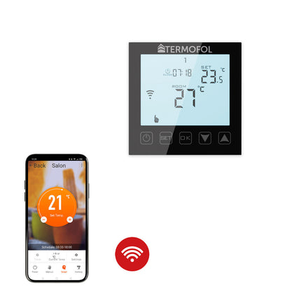 Termofol thermostat TF-WiFi-Black